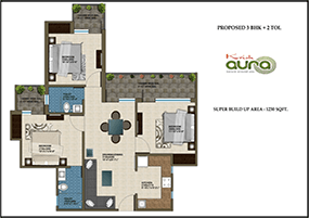 Krish Aura Floor Plan in Bhiwadi, Property in Bhiwadi